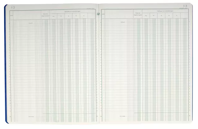 Register Piqure dagontvangsten 320x250mm 80vel assorti