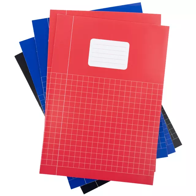 Een Schrift Verhaak Basic A4 ruit 10x10mm 80 pagina's 60gr pak à 5 stuks koop je bij EconOffice