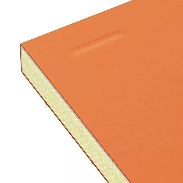 Een Cursusblok Oxford Orange Notepad A4+ lijn 4-gaats 160 pagina's 80gr oranje koop je bij KantoorProfi België BV