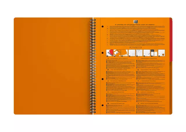 Een Spiraalblok Oxford International Activebook A4+ lijn koop je bij KantoorProfi België BV