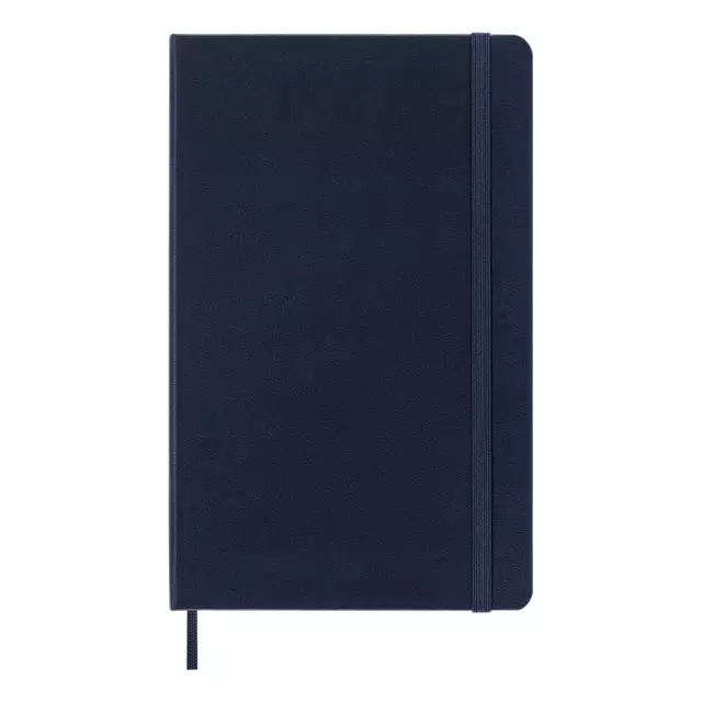 Een Notitieboek Moleskine large 210X130mm lijn hard cover sapphire blue koop je bij L&N Partners voor Partners B.V.