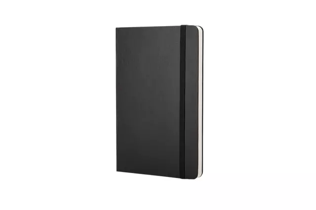 Een Notitieboek Moleskine pocket 90x140mm blanco hard cover zwart koop je bij KantoorProfi België BV