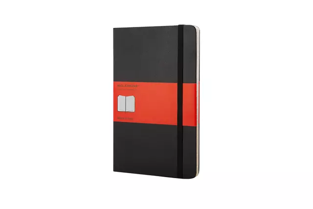 Een Adresboek Moleskine large 130x210mm hard cover lijn zwart koop je bij EconOffice