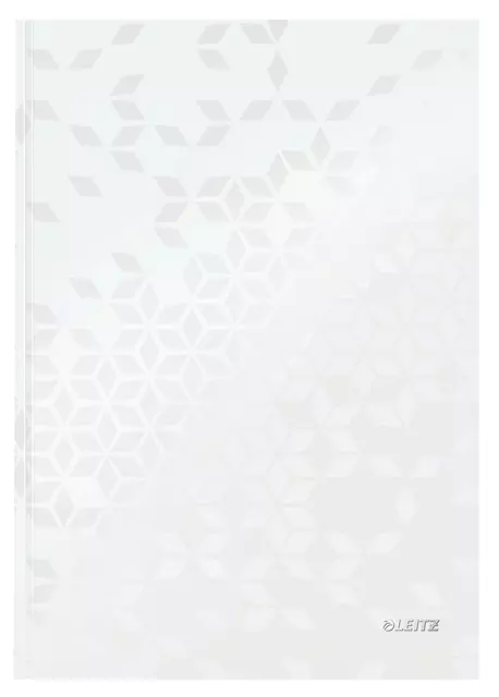 Een Notitieboek Leitz WOW A4 160blz 90gr lijn wit koop je bij Kantoorvakhandel van der Heijde