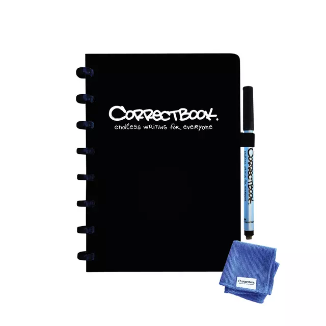 Een Notitieboek Correctbook A5 lijn 40blz ink black koop je bij L&N Partners voor Partners B.V.