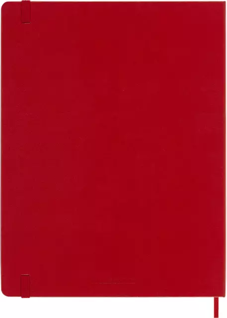 Een Notitieboek Moleskine XL 190x250mm lijn hard cover scarlet red koop je bij L&N Partners voor Partners B.V.