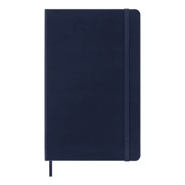Een Notitieboek Moleskine large 130x210mm blanco hard cover sapphire blue koop je bij Van Leeuwen Boeken- en kantoorartikelen