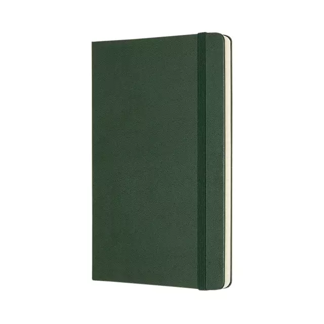 Een Notitieboek Moleskine large 130x210mm lijn hard cover myrtle green koop je bij KantoorProfi België BV