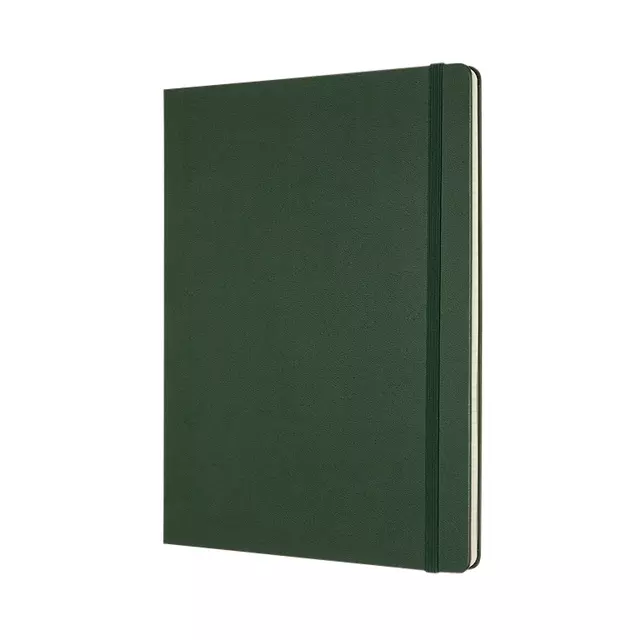 Een Notitieboek Moleskine XL 190x250mm lijn hard cover myrtle green koop je bij L&N Partners voor Partners B.V.