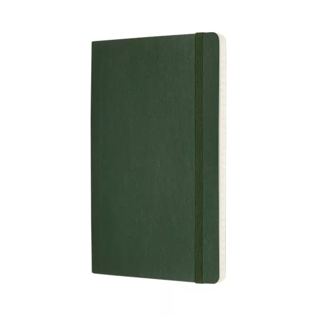 Een Notitieboek Moleskine large 130x210mm lijn soft cover myrtle green koop je bij EconOffice