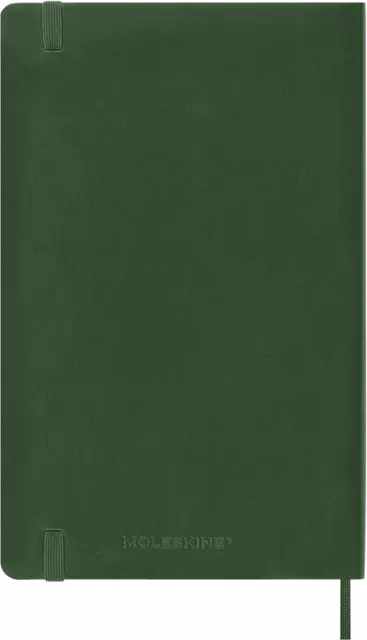Een Notitieboek Moleskine large 130x210mm lijn soft cover myrtle green koop je bij L&N Partners voor Partners B.V.