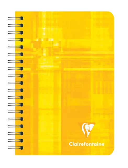 Een Notitieboek Clairefontaine 95x140mm spiraal lijn assorti koop je bij EconOffice