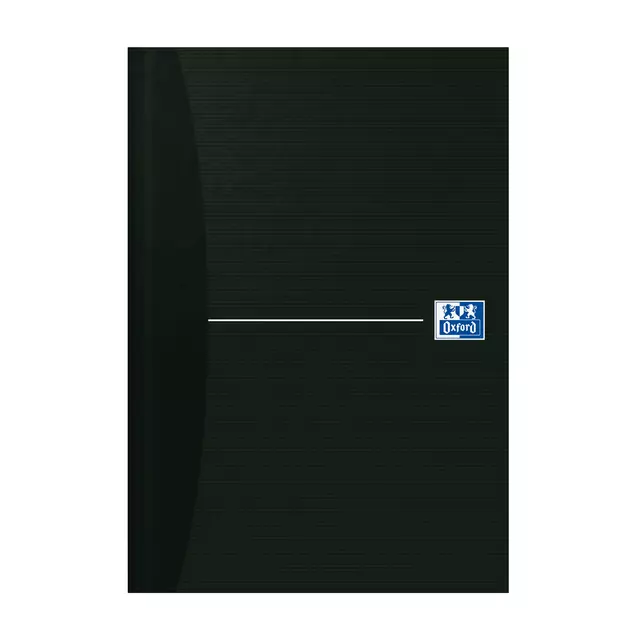 Een Notitieboek Oxford Office Essentials A5 96vel lijn zwart koop je bij KantoorProfi België BV
