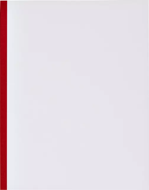 Een Kasboek 165x210mm 160blz 1 kolom rode rug assorti koop je bij Van Leeuwen Boeken- en kantoorartikelen