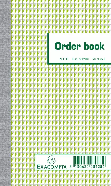 Een Orderboek Exacompta 175x105mm 50x2vel koop je bij EconOffice