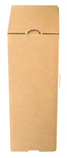 Een Verzenddoos fles IEZZY karton bruin 90x90x360mm koop je bij EconOffice