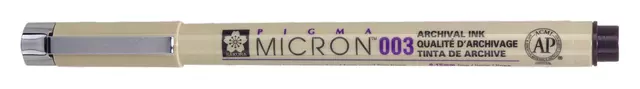 Een Fineliner Sakura pigma micron 003 zwart 0.15mm koop je bij EconOffice
