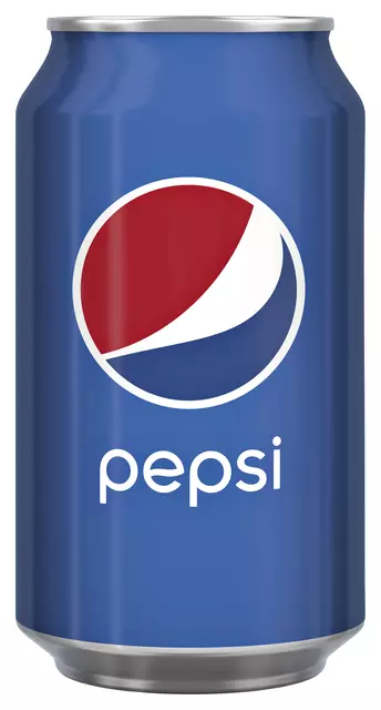 Een Frisdrank Pepsi Regular cola blik 330ml koop je bij Van Leeuwen Boeken- en kantoorartikelen