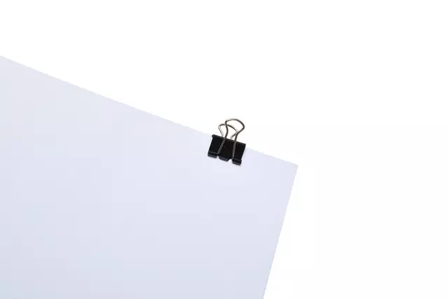 Een Papierklem MAUL 215 foldback 16mm capaciteit 5mm zwart koop je bij Goedkope Kantoorbenodigdheden