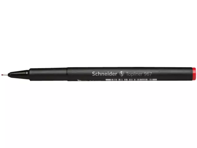 Een Fineliner Schneider 967 0.4mm rood koop je bij EconOffice