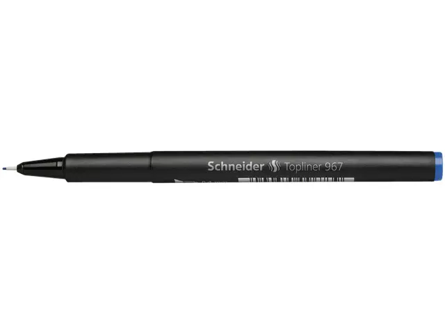 Een Fineliner Schneider 967 0.4mm blauw koop je bij Totaal Kantoor Goeree