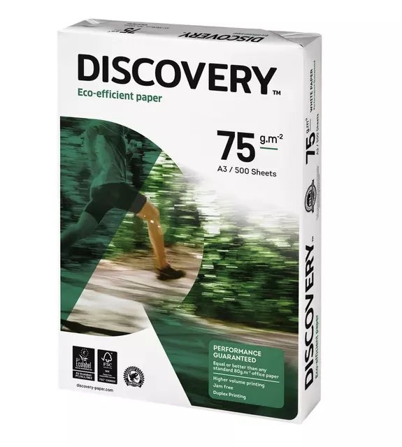 Een Kopieerpapier Discovery A3 75gr wit 500vel koop je bij L&N Partners voor Partners B.V.