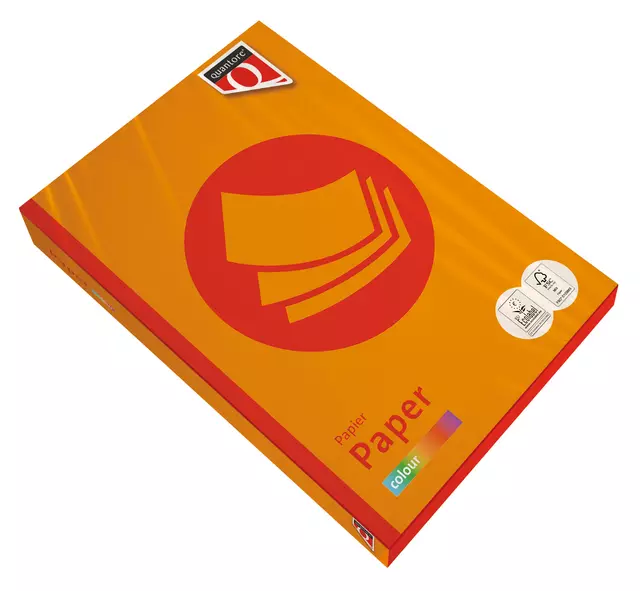 Een Kopierpapier Fastprint A4 80gr orange 500 Blatt koop je bij QuickOffice BV