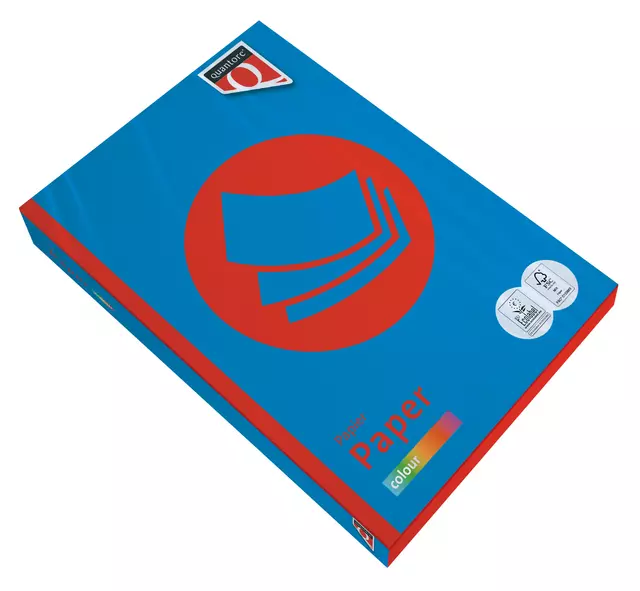 Een Kopierpapier Fastprint A4 80gr tiefblau 500 Blatt koop je bij QuickOffice BV