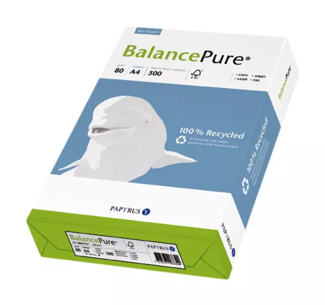 Een Kopieerpapier Balance Pure A4 80gr wit 500vel koop je bij L&N Partners voor Partners B.V.