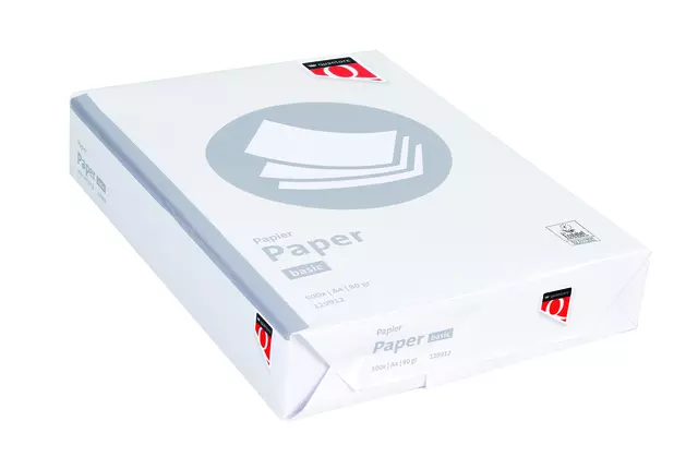 Een Kopieerpapier Quantore Basic A4 80gr wit 500 vel koop je bij Goedkope Kantoorbenodigdheden