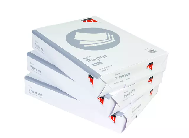 Een Kopieerpapier Quantore Basic A4 80gr wit 500 vel koop je bij Van Leeuwen Boeken- en kantoorartikelen