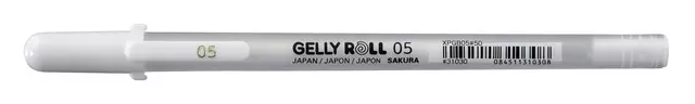Een Gelschrijver Sakura Gelly Roll Basic 05 0.3mm wit koop je bij EconOffice