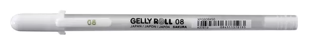 Een Gelschrijver Sakura Gelly Roll 08 medium 0.4mm wit koop je bij EconOffice