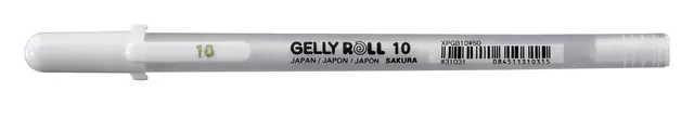 Een Gelschrijver Sakura Gelly Roll Basic 10 0.5mm wit koop je bij EconOffice