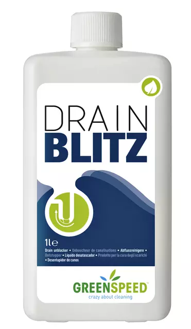 Een Ontstopper Greenspeed Drain Blitz 1 liter koop je bij L&N Partners voor Partners B.V.