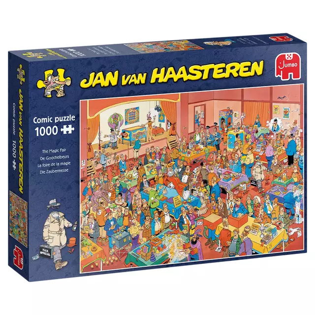 Een Puzzle JvH La floire de la magie 1000 pièces koop je bij Van Hoye Kantoor BV