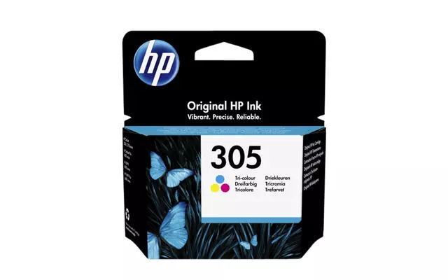 Een Inktcartridge HP 3YM60AE 305 3 kleuren koop je bij Van Leeuwen Boeken- en kantoorartikelen