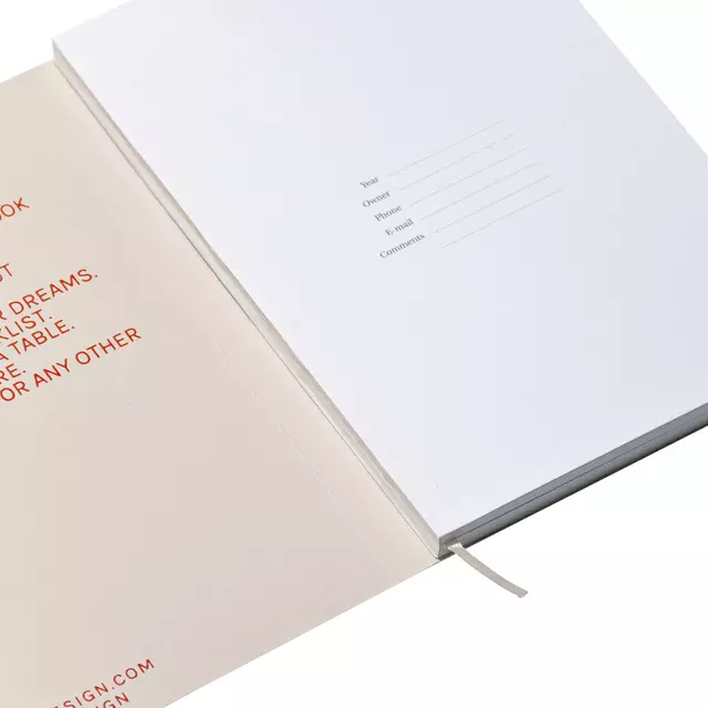 Een Notitieboek Octàgon DRAMA A5 135x200mm dots crème koop je bij KantoorProfi België BV