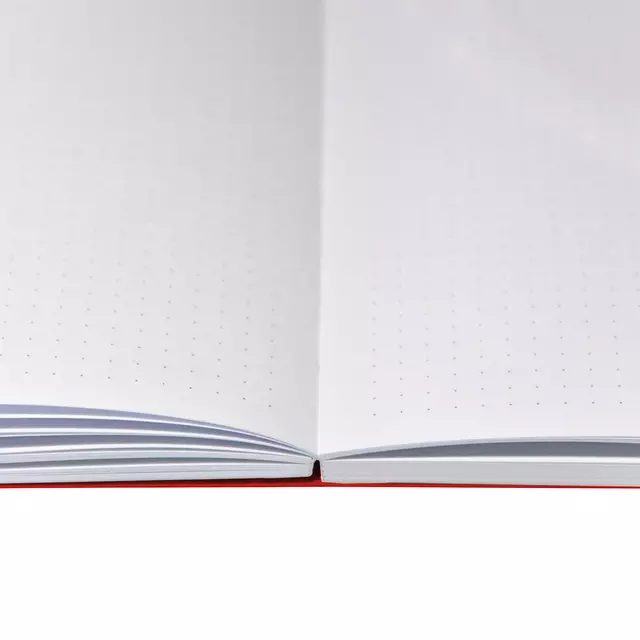 Een Notitieboek Octàgon DUNNO A5 135x200mm dots rood koop je bij Van Leeuwen Boeken- en kantoorartikelen