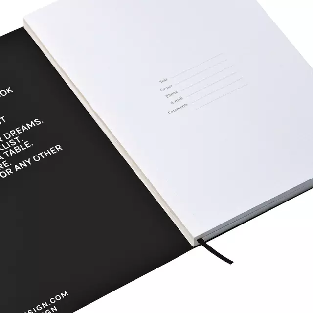 Een Notitieboek Octàgon Hurt A5 135x200mm dots zwart koop je bij Van Leeuwen Boeken- en kantoorartikelen