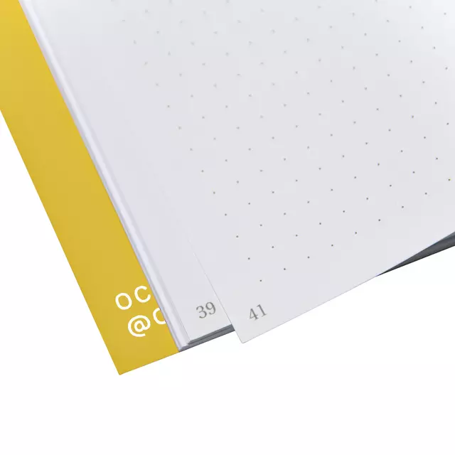 Buy your Notebook Octàgon FUN A5 135x200mm dots yellow at QuickOffice BV