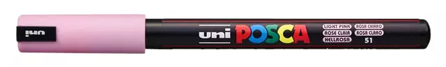 Een Verfstift Posca PC1MR extra fijn lichtroze koop je bij L&N Partners voor Partners B.V.