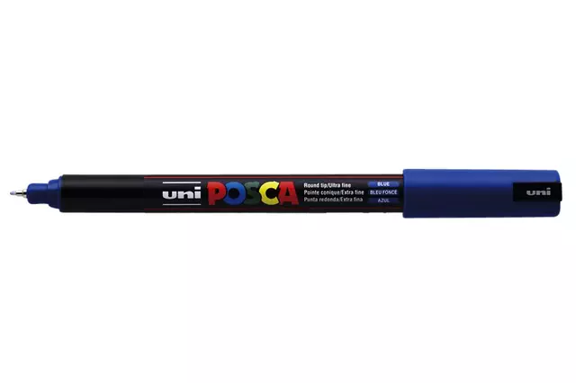 Een Verfstift Posca PC1MR extra fijn donkerblauw koop je bij EconOffice