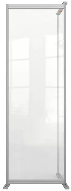 Een Scheidingswand uitbreidingspaneel Nobo Modulair transparant acryl 600x1800mm koop je bij Van Leeuwen Boeken- en kantoorartikelen