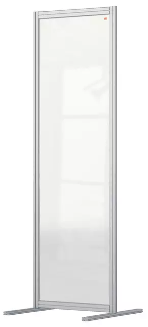 Een Scheidingswand Nobo Modulaire transparant acryl 600x1800mm koop je bij Van Leeuwen Boeken- en kantoorartikelen