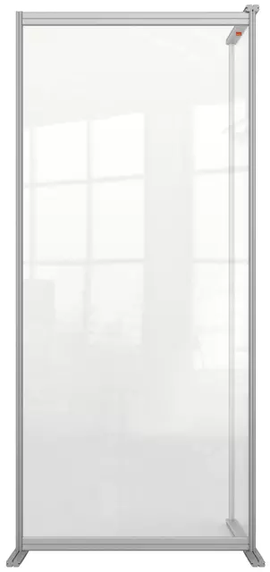 Een Scheidingswand uitbreidingspaneel Nobo Modulair transparant acryl 1200x1800mm koop je bij Van Leeuwen Boeken- en kantoorartikelen
