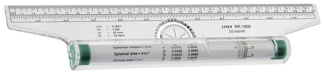 Een Rolliniaal Linex RR 1000 30cm koop je bij L&N Partners voor Partners B.V.