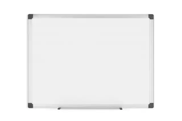 Een Whiteboard Quantore 45x60cm emaille magnetisch koop je bij Van Leeuwen Boeken- en kantoorartikelen