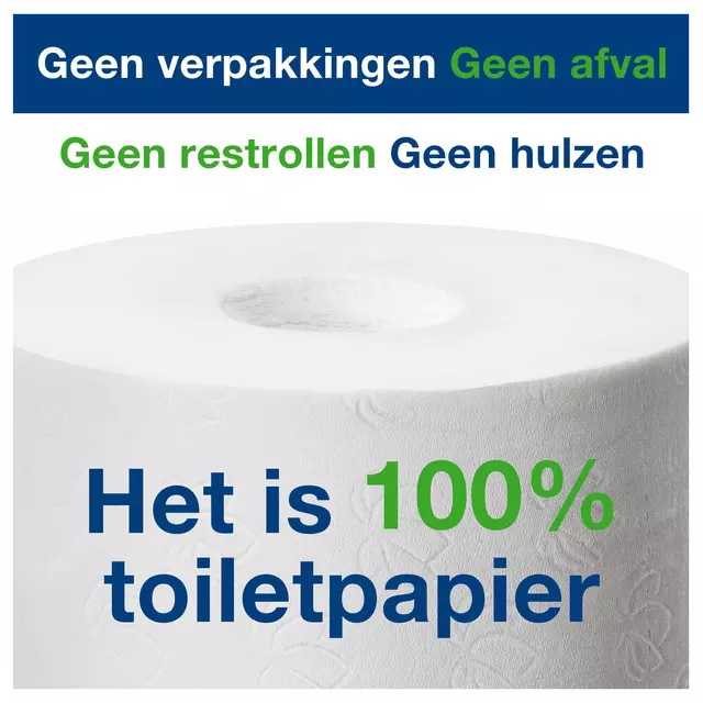 Een Toiletpapier Tork T7 hulsloos advanced mid-size 2-laags 900vel wit 472199 koop je bij Goedkope Kantoorbenodigdheden