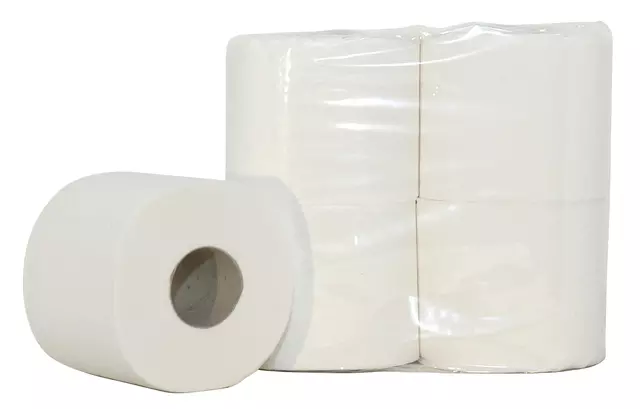 Een Toiletpapier Euro Products Q2 2l 400vel wit 239040 koop je bij Totaal Kantoor Goeree